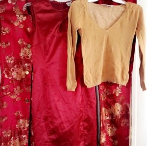 4 Piece Floral Brocade Suit  Set!